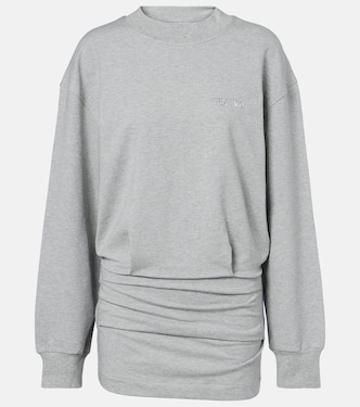 Cotton-blend jersey sweatshirt dress | The Attico