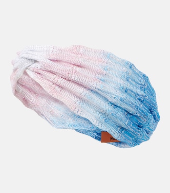 Gradient twisted headband | Missoni