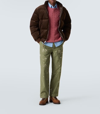 Chaqueta de plumas de pana de algodón | Polo Ralph Lauren