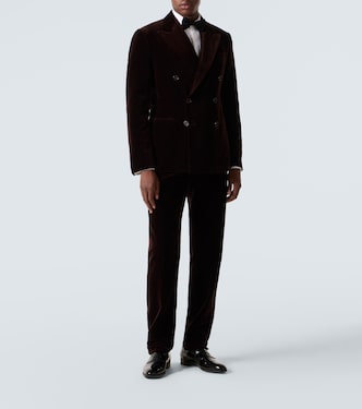 Kent cotton velvet suit jacket | Ralph Lauren Purple Label