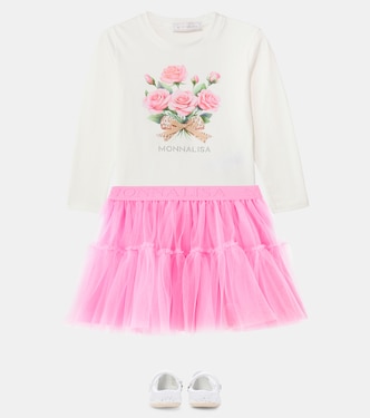 Tiered tulle skirt | Monnalisa
