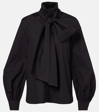 Schluppenbluse Bosforo aus einem Baumwollgemisch | Max Mara