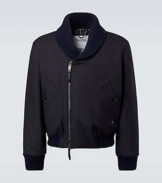 Wool-blend bomber jacket | Burberry
