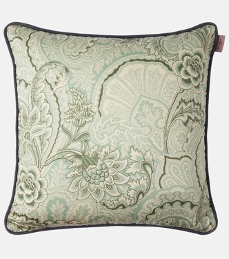 Cojín Pegaso de algodón floral  | Etro