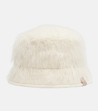 Alpaca-blend bucket hat | Brunello Cucinelli
