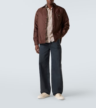 Leather sneakers | Prada