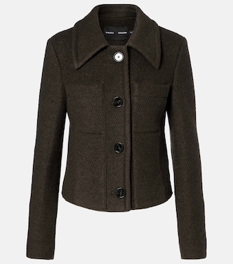 Kinsley wool-blend twill bouclé jacket | Proenza Schouler