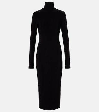 Turtleneck midi dress | Norma Kamali