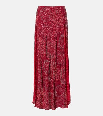 Embellished maxi skirt | Rabanne