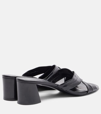Liria 55 leather mules | Khaite
