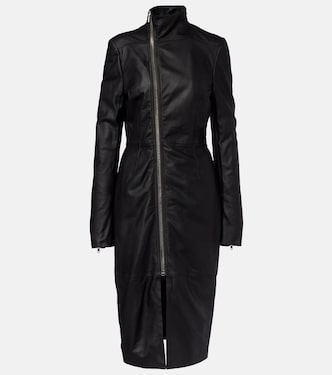 Gary leather coat | Rick Owens