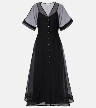 Elle organza midi dress | Staud