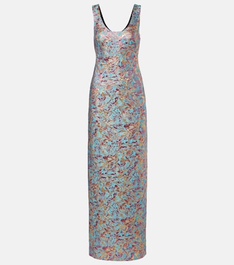Maxikleid aus Brokat | Dries Van Noten