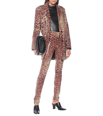 Leggings Cordelia a stampa leopardo | Stand Studio