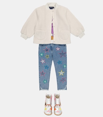 Faux fur jacket | Stella McCartney Kids