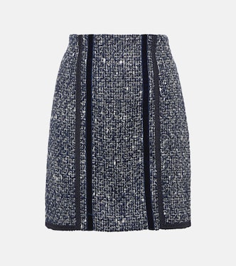 Tweed pencil mini skirt | Etro