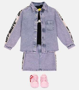 Camicia di jeans con logo | Off-White Kids