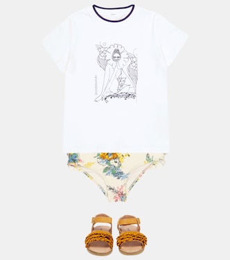 Culotte de bikini à fleurs | Zimmermann Kids