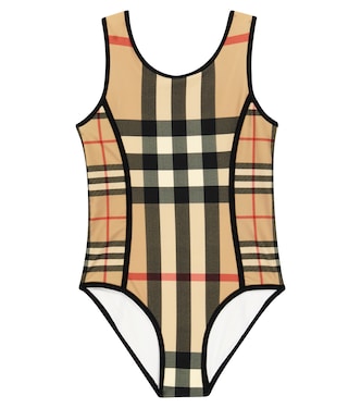 Bañador con Burberry Check | Burberry Kids