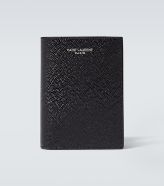 Logo leather wallet | Saint Laurent