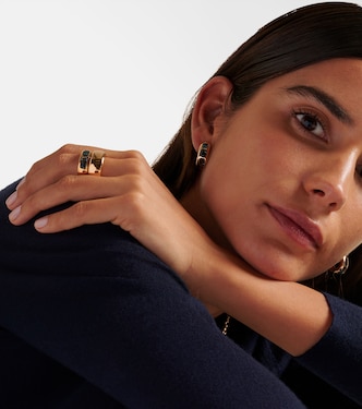 Bague Iconica en or rose 18 ct et topaze | Pomellato