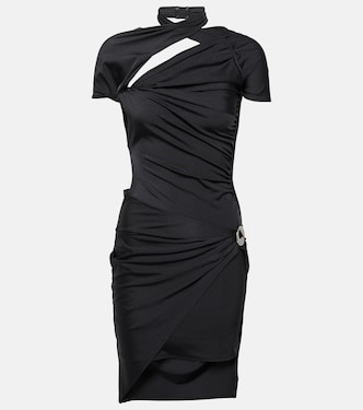 Cutout jersey minidress | Coperni