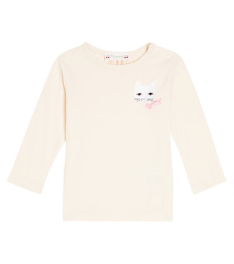 Baby - Top Tahsina in jersey con ricamo | Bonpoint