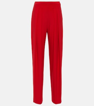 Pantaloni tapered a vita bassa | Norma Kamali