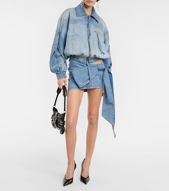 Mini-jupe en jean | Blumarine