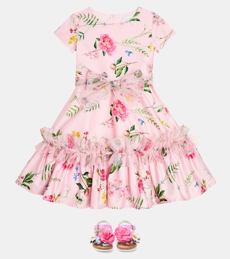 Kleid aus Baumwolle | Monnalisa