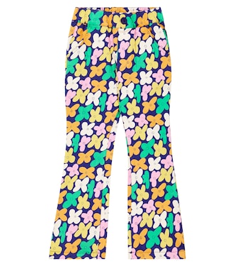 Pantalon Flower en coton mélangé | Jellymallow