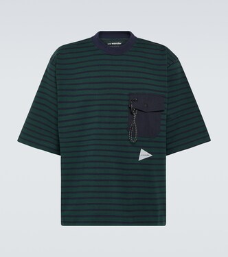T-Shirt aus Baumwoll-Jersey | And Wander