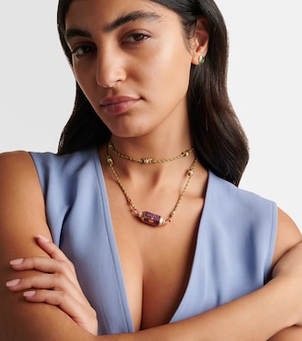 Collier Prayers Box en or 18 ct et diamants | Marie Lichtenberg