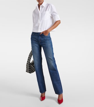 Jeans rectos de tiro bajo | Sportmax