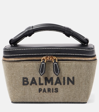 Borsa a spalla B-Army in canvas e pelle | Balmain