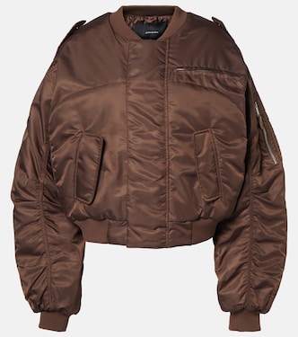 Chaqueta bomber cropped | Entire Studios
