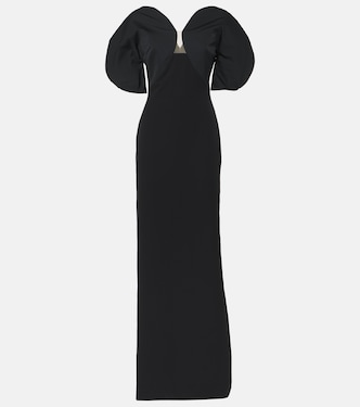 Robe Karla aus Crêpe | Safiyaa