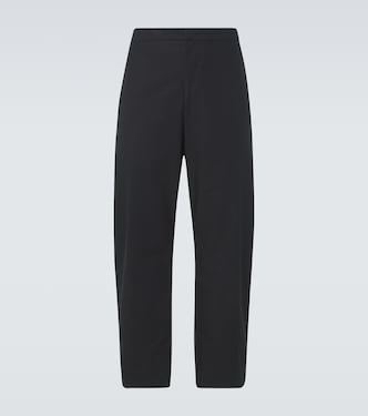 Pantaloni a gamba larga in cotone | Jil Sander