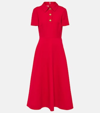 Robe midi en Crepe Couture | Valentino