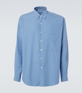 Camicia Finx in twill di cotone | Auralee