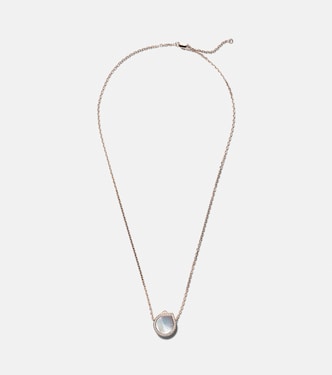 Collana Antifer in oro rosa 18kt con madreperla e diamanti | Repossi