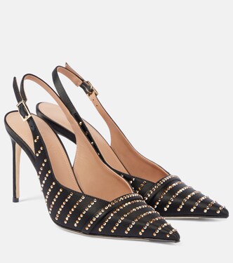 Escarpins Jazz 90 en satin à ornements | Malone Souliers