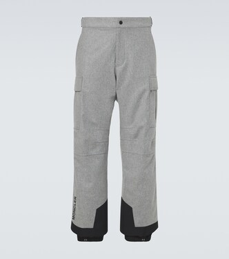 Technical wool flannel ski pants | Moncler Grenoble