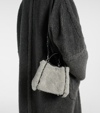 Tote Marine Small aus Teddyfleece | Max Mara