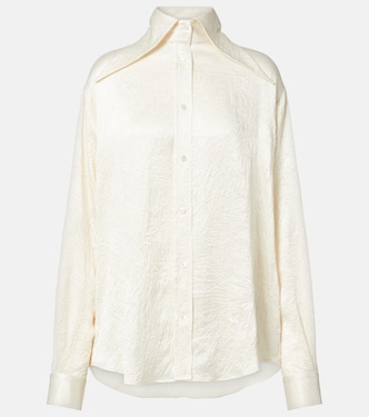 Bluse aus Satin | McQueen