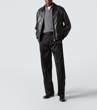 Bomberjacke aus Leder | Frame