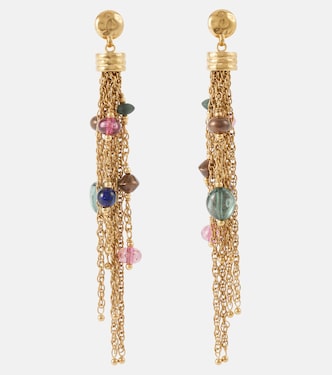 Orecchini Chloé Pompoms con cristalli | Chloé