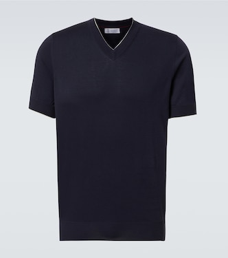 T-Shirt aus Baumwolle | Brunello Cucinelli