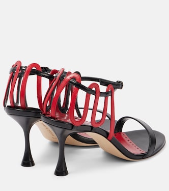 Sandalen Chafarsan 70 aus Leder | Manolo Blahnik