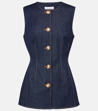 Gilet Jessup in misto cotone | Veronica Beard